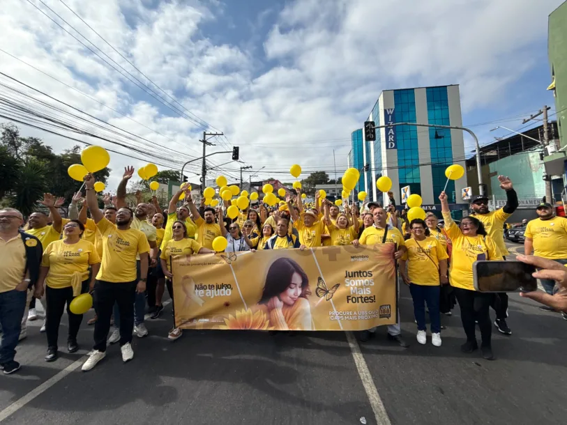 Jandira promove Caminhada do Setembro Amarelo no dia 26 de setembro