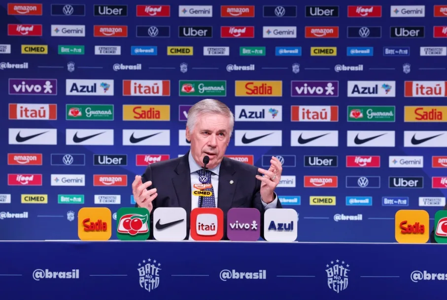 Ancelotti convoca seleção para amistosos contra Japão e Singapura