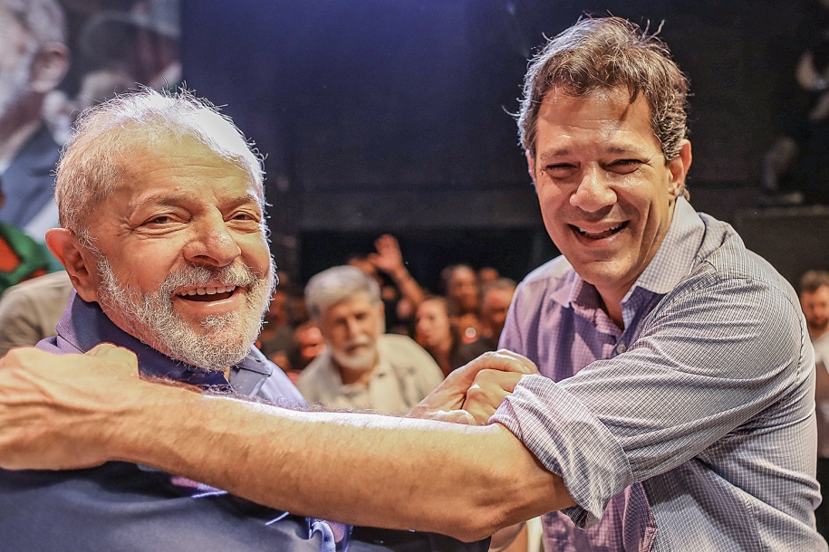 Haddad está na frente da pesquisa para governador de São Paulo