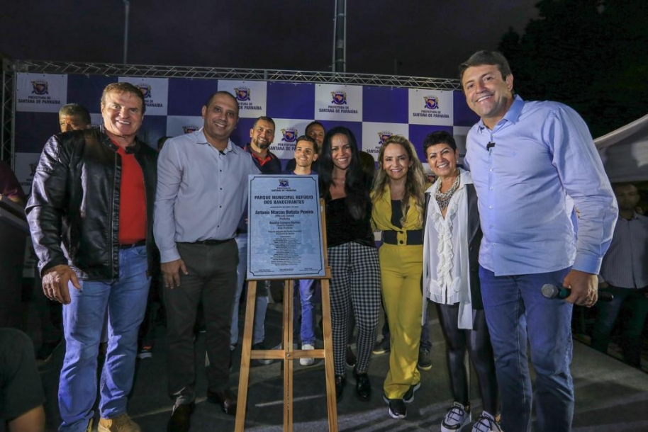 Marcos Tonho entrega nono Parque no bairro Refúgio dos Bandeirantes 