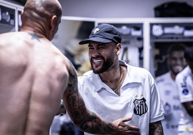 Santos programa boas-vindas a Neymar em eventos no estádio Paulo Machado